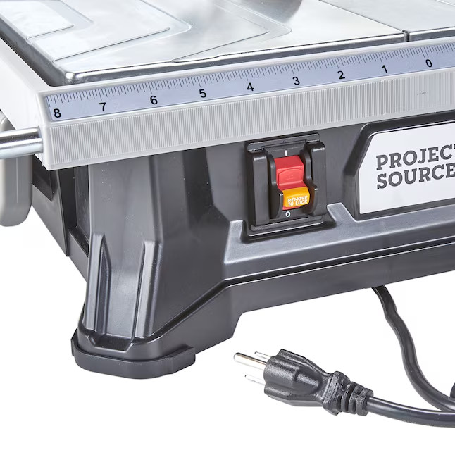 Project Source 4.8 -Amp 7-in -Blade Wet Tabletop Tile Saw