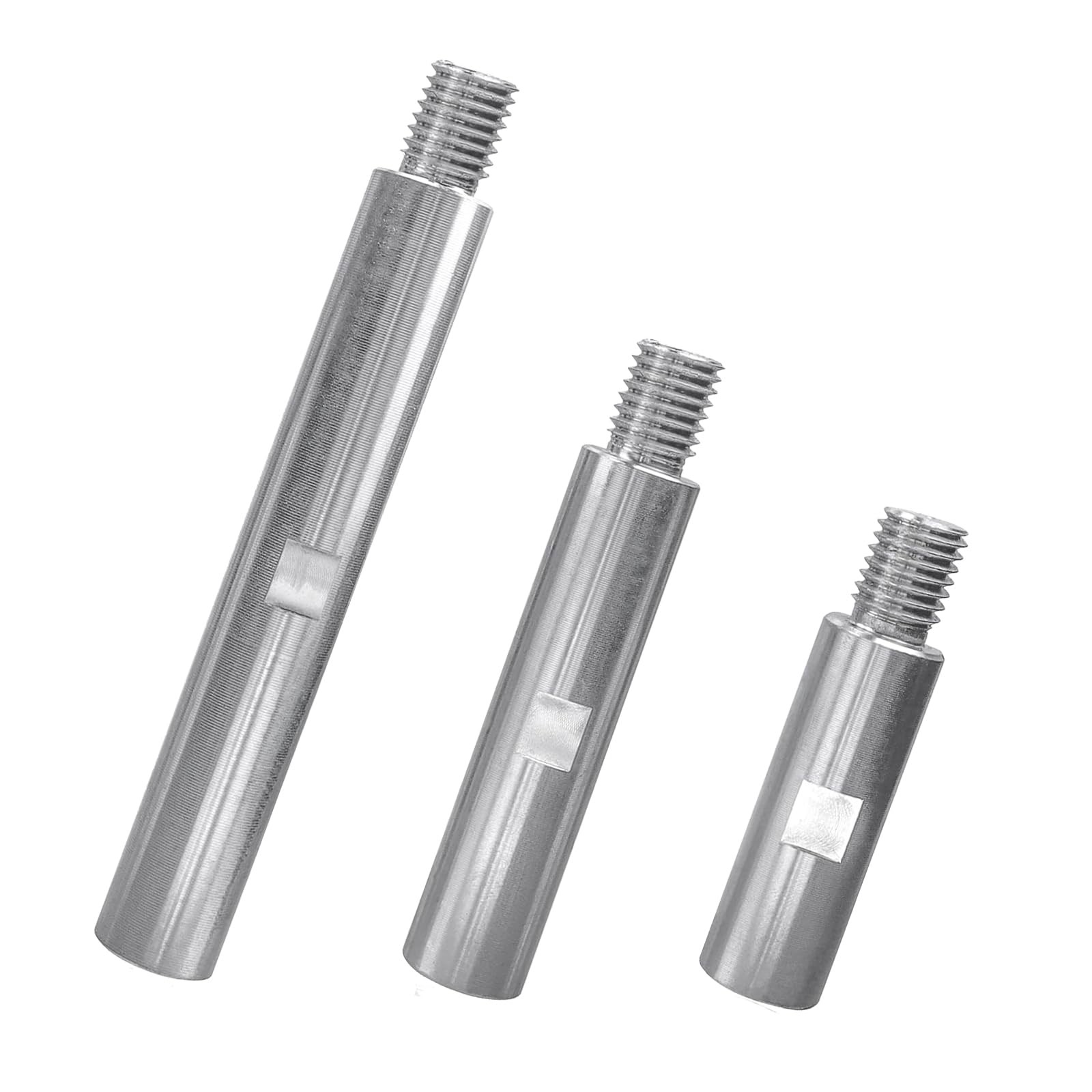 Luo Ke 3 Pcs M14 Thread Angle Grinder Extension Set: 3pc Shaft