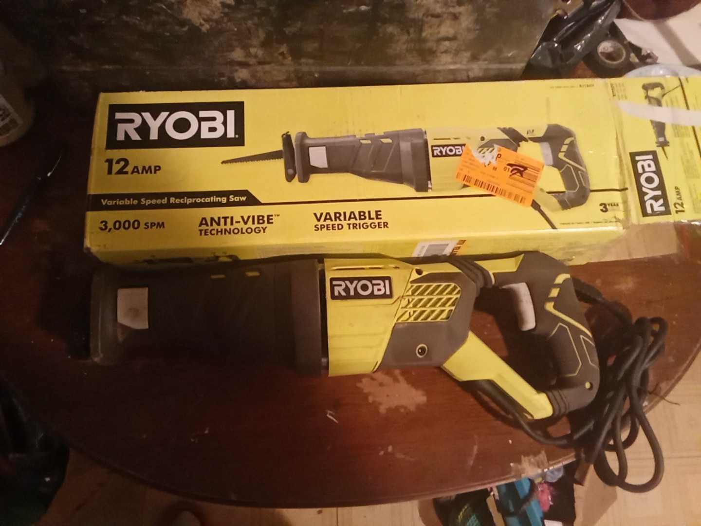 Ryobi RJ186V Reciprocating Saw