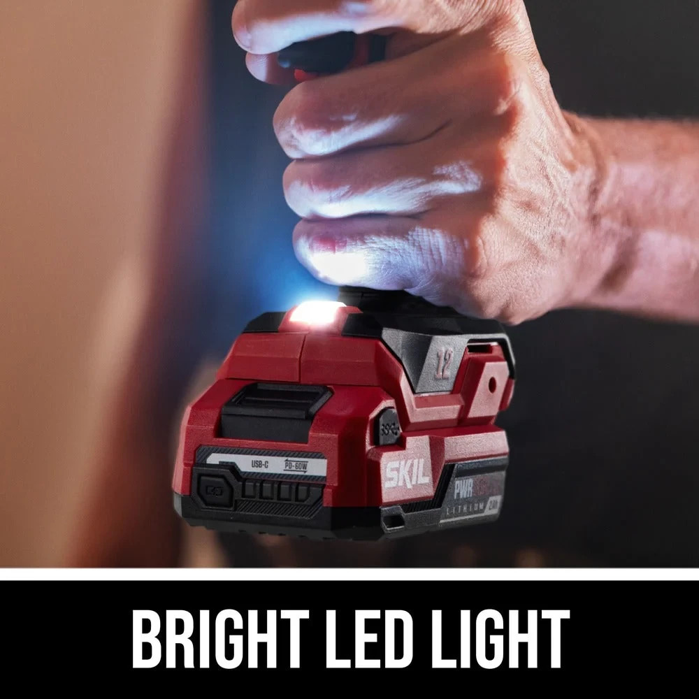 New -SKIL DL6290A-00 12V Brushless 12V 1/2&Prime; Compact Drill Driver TOOL ONLY