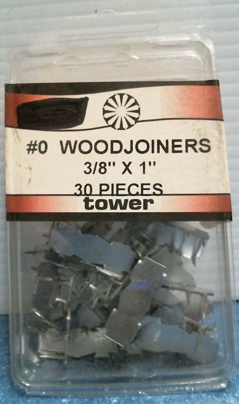 Tower #0 Wood Joiners 3/8&Prime; X 1&Prime; 30 pk. (43904) FS