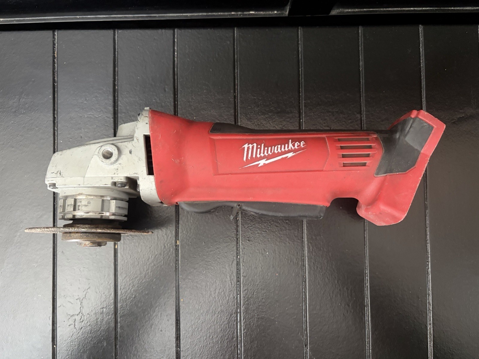 Milwaukee 2680-20 Cordless Angle Grinder 4.5&Prime; Red Black Silver Battery Powered