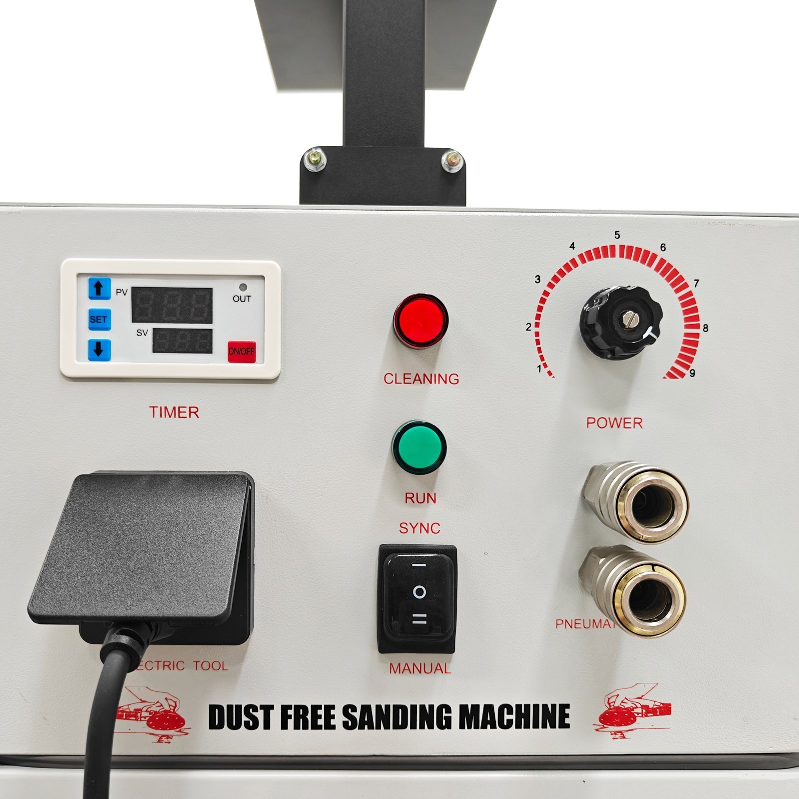 Auto Grinding Machine Electric Sander w/Dust Collection 80-400Mesh Sandpaper220V