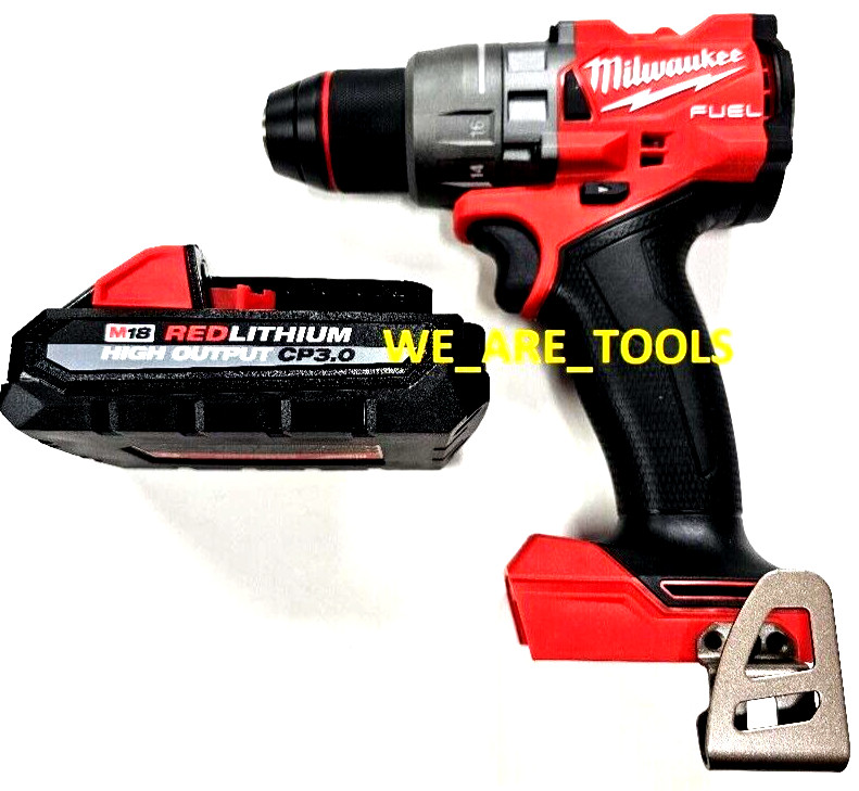 Milwaukee FUEL Drill 2903-20 18V 1/2&Prime;, (1) 48-11-1835 3.0 Battery Brushless M18