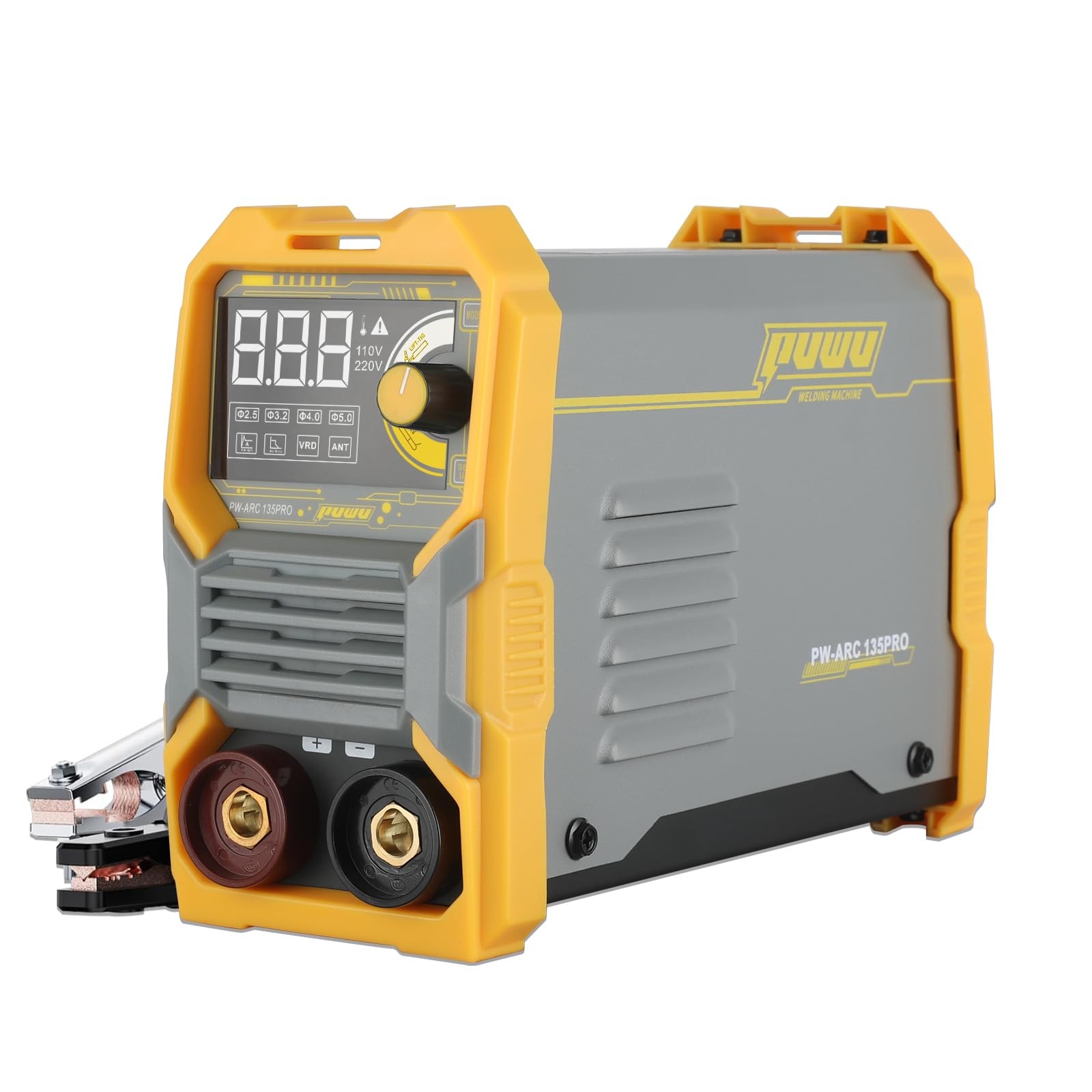 110V 135A Stick Welder Lift Tig Welder Digital Welding Machine with Overheat Pro