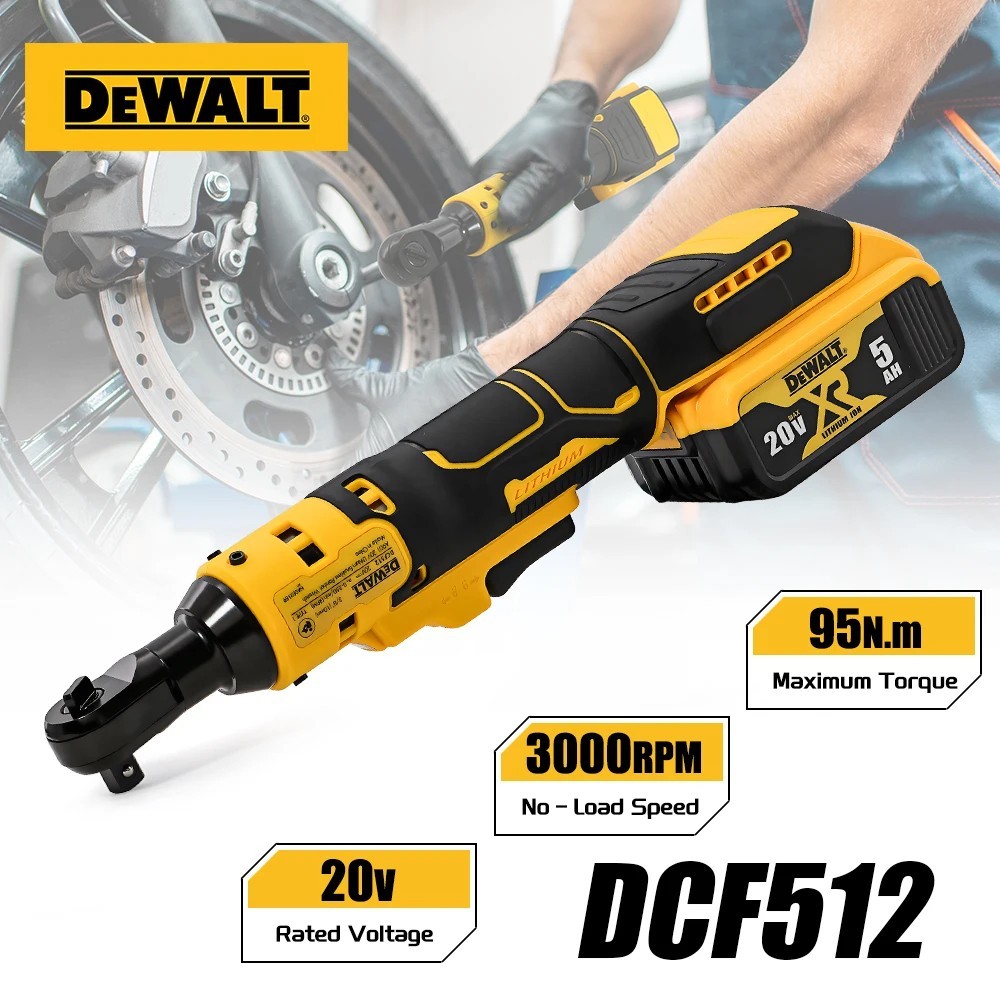 DeWalt DCF512 20V Cordless Brushless Ratchet Wrench 1/2&Prime; Power Tool Bare Tool