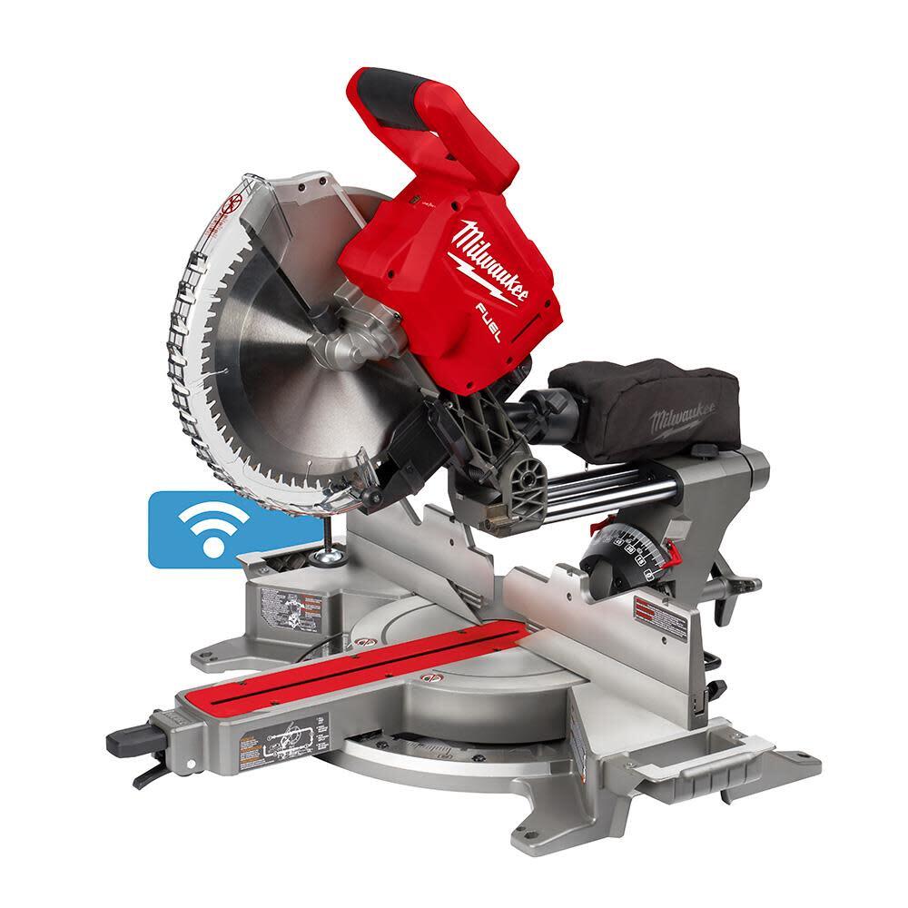 Milwaukee M18 Fuel 12 » Dual Bevel Sliding Compound Miter Saw Certified Refur…
