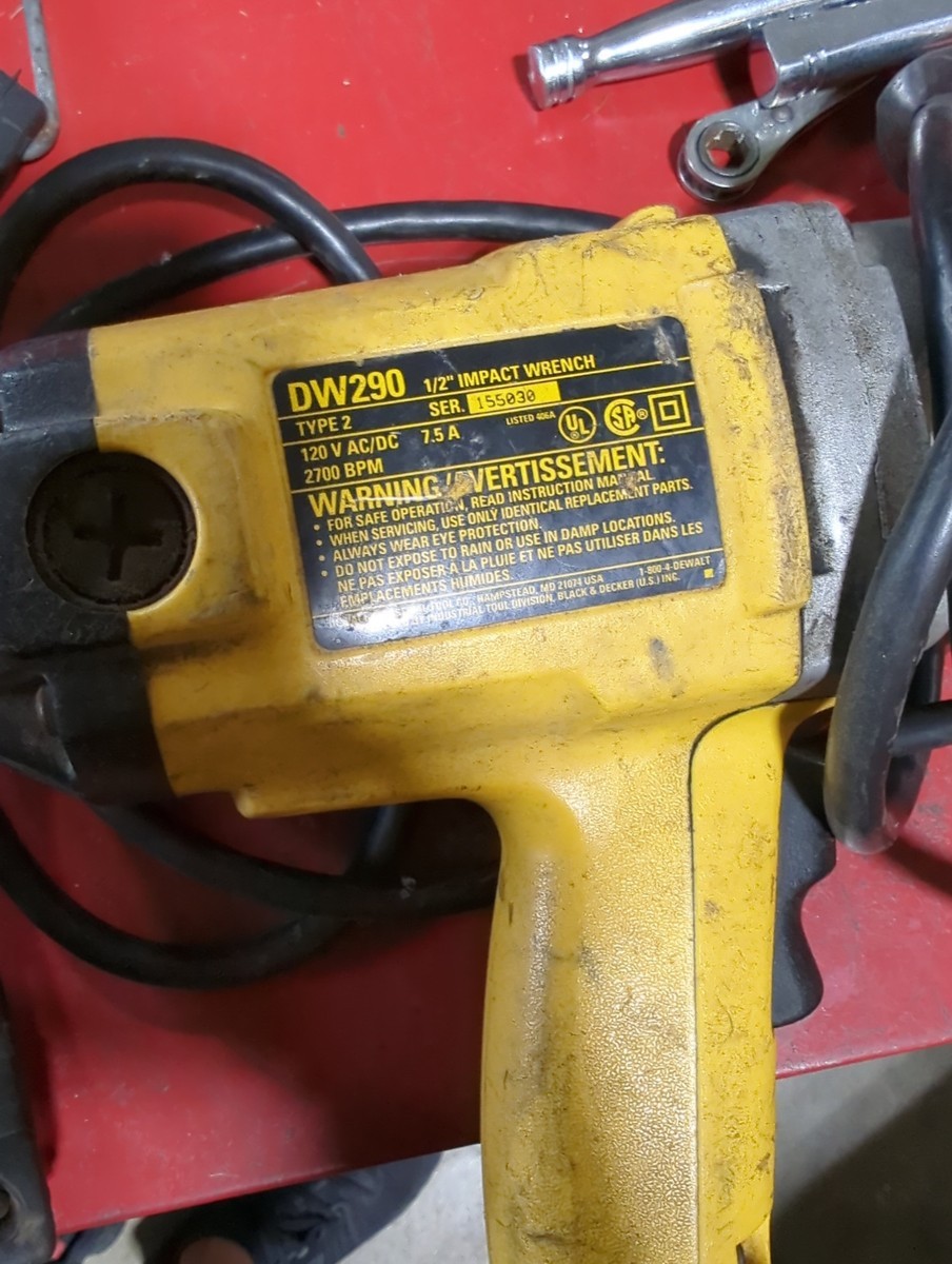 DeWalt DW290 1/2&Prime; Impact Wrench