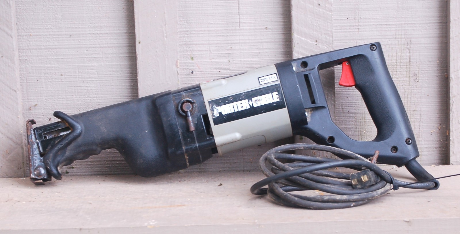 Porter Cable Tiger Reciprocating Saw 637 Heavy Duty Corded Variable Speed