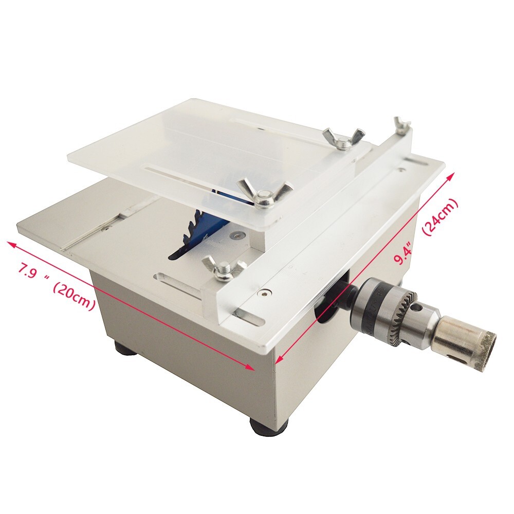 Portable T5 Mini Table Saw AC110V Multi-Functional Cutting/Grinding/Polishing