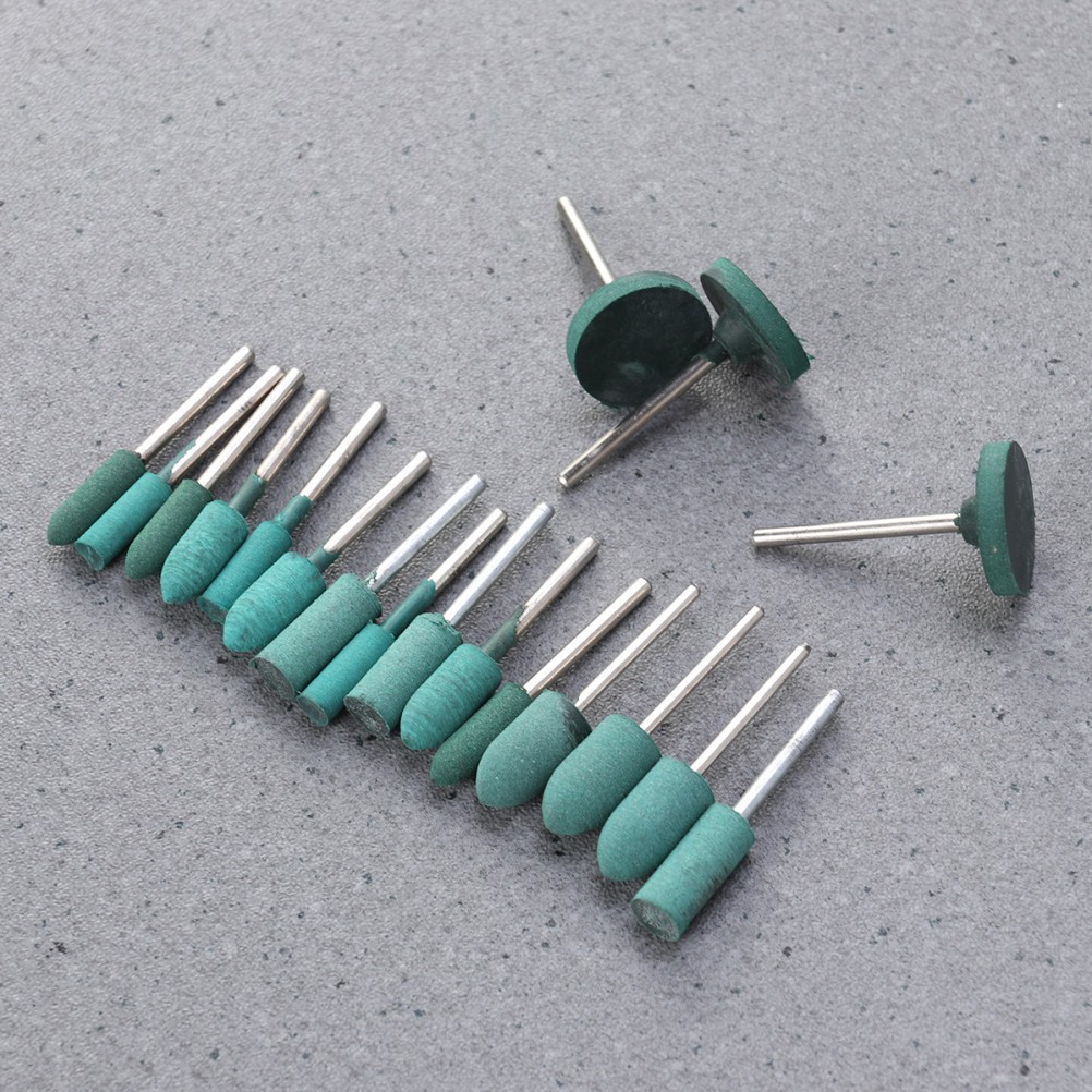 18Pcs Durable Buffing Wheel for Drill Polishing Metal and Non Metal Surfaces