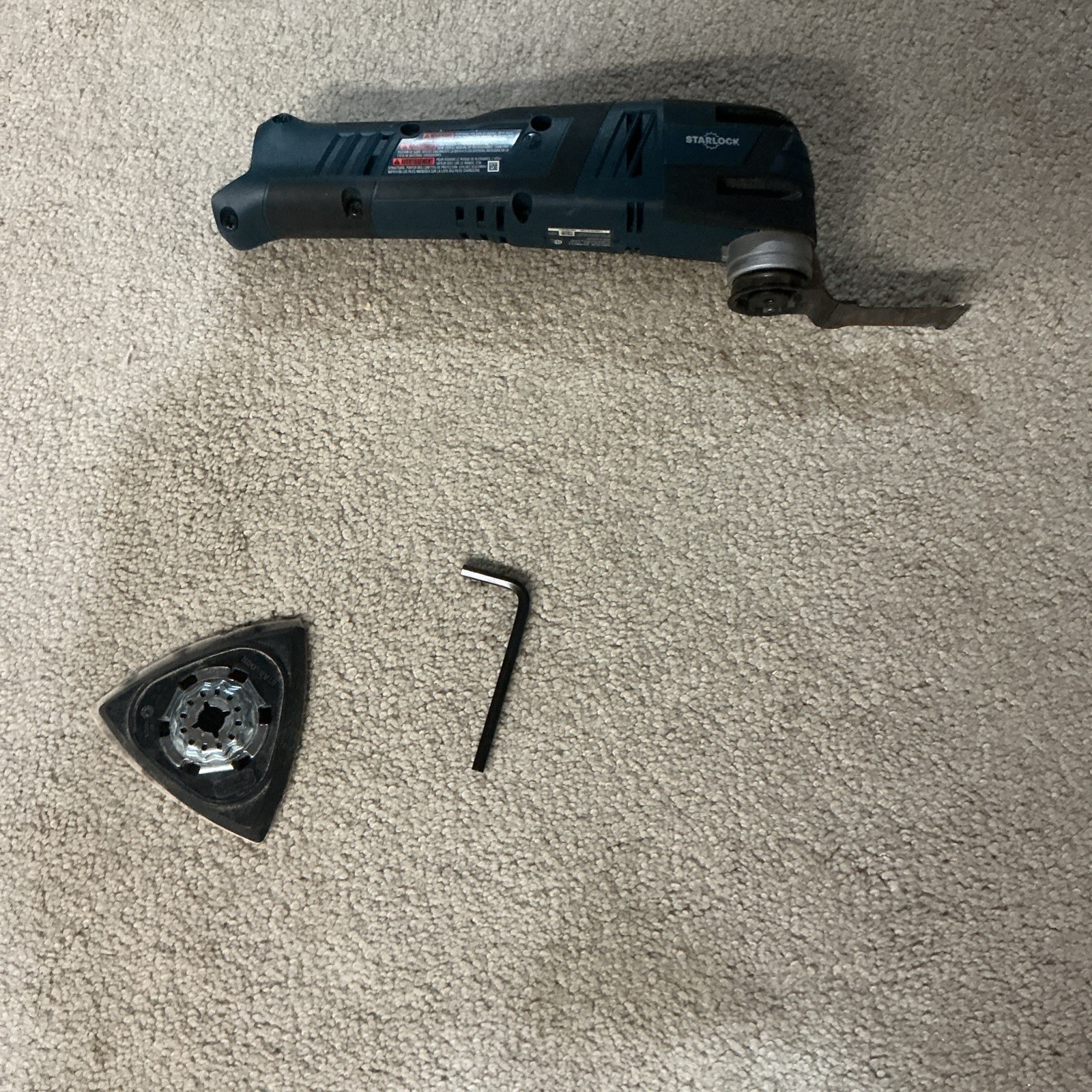 12v Bosch PS28 Oscillating Multi-Tool
