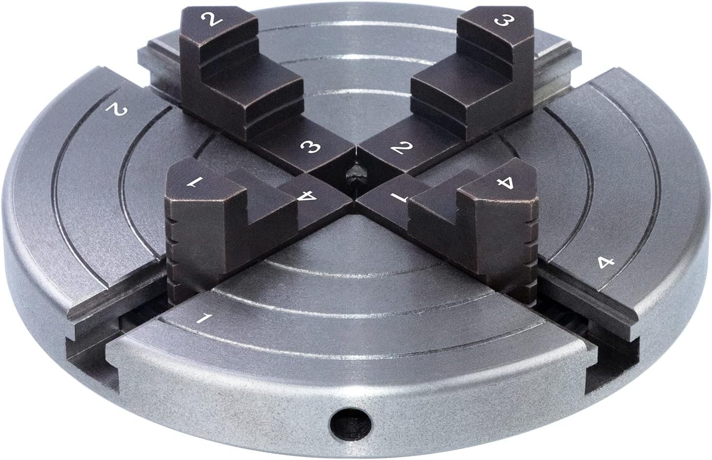 6 Inch Wood Lathe Chuck Set 1&Prime; x 8 tpi, Self Centering 4 Jaw Wood Turning Chuck