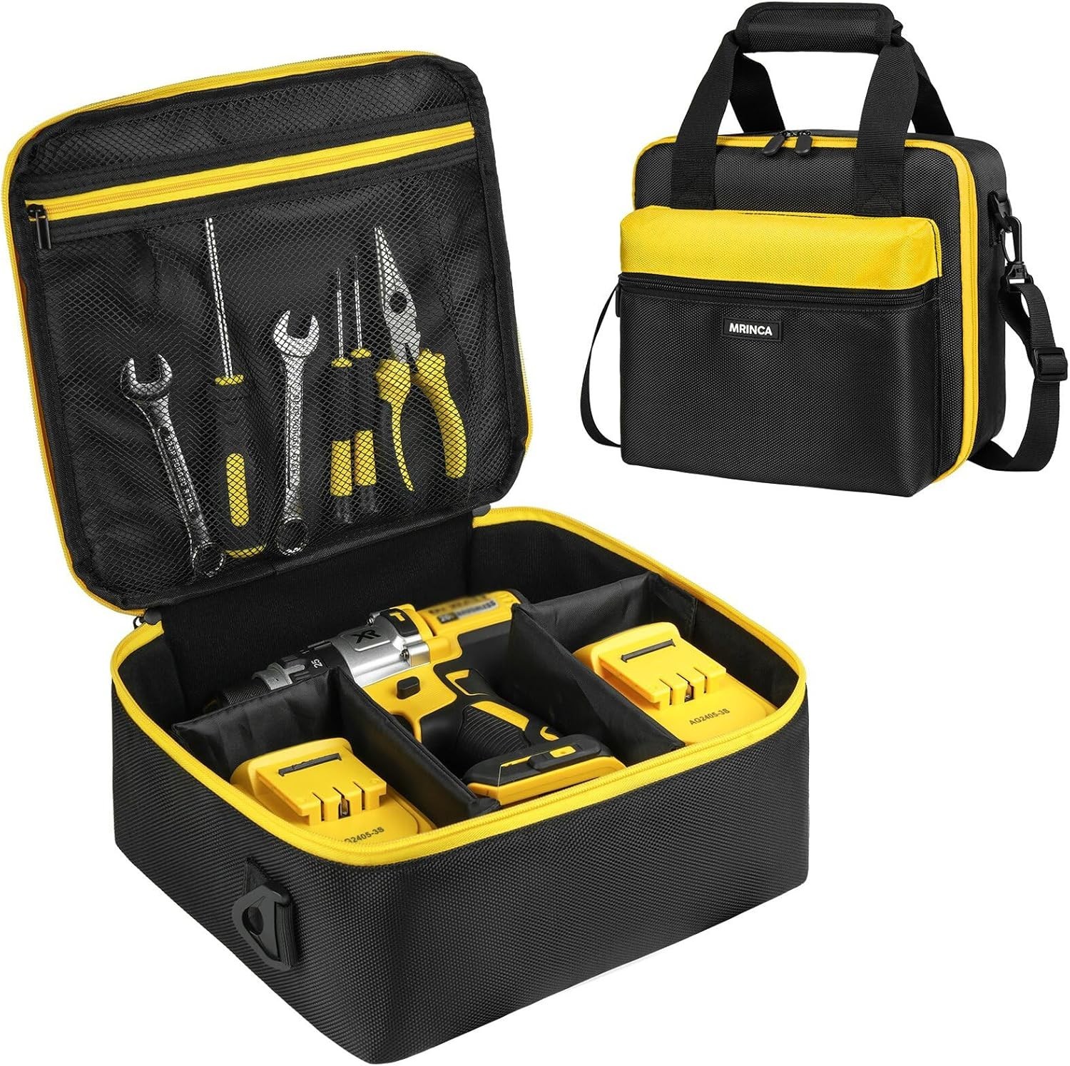 Impact Driver Case Compatible with Dewalt DCF900B/DCF891B/DCF961B/DCF899B/Milwau