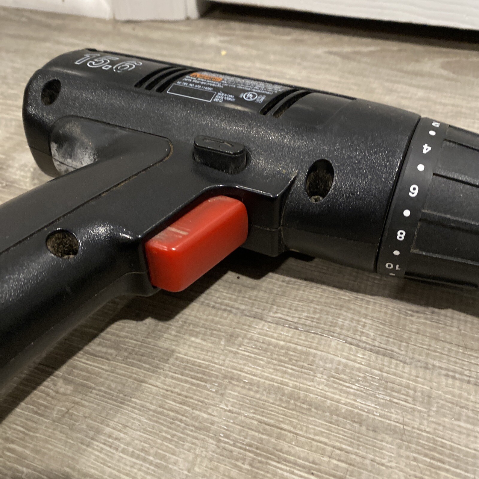 Craftsman 15.6V Industrial 3/8&Prime; Drill/Driver & Battery Untested Includes Case