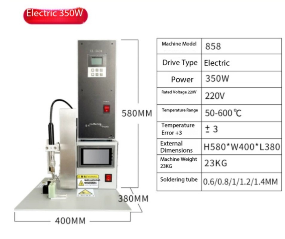 Semi-automatic Soldering Machine Foot-operated Spot Welder for Circuit Boards
