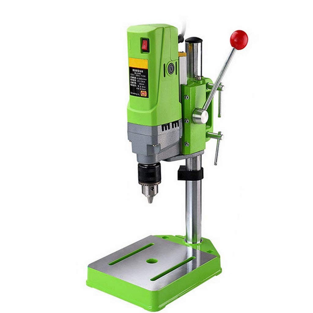 BACHIN Bench Drill Stand 710W Mini Electric Drilling Black Green