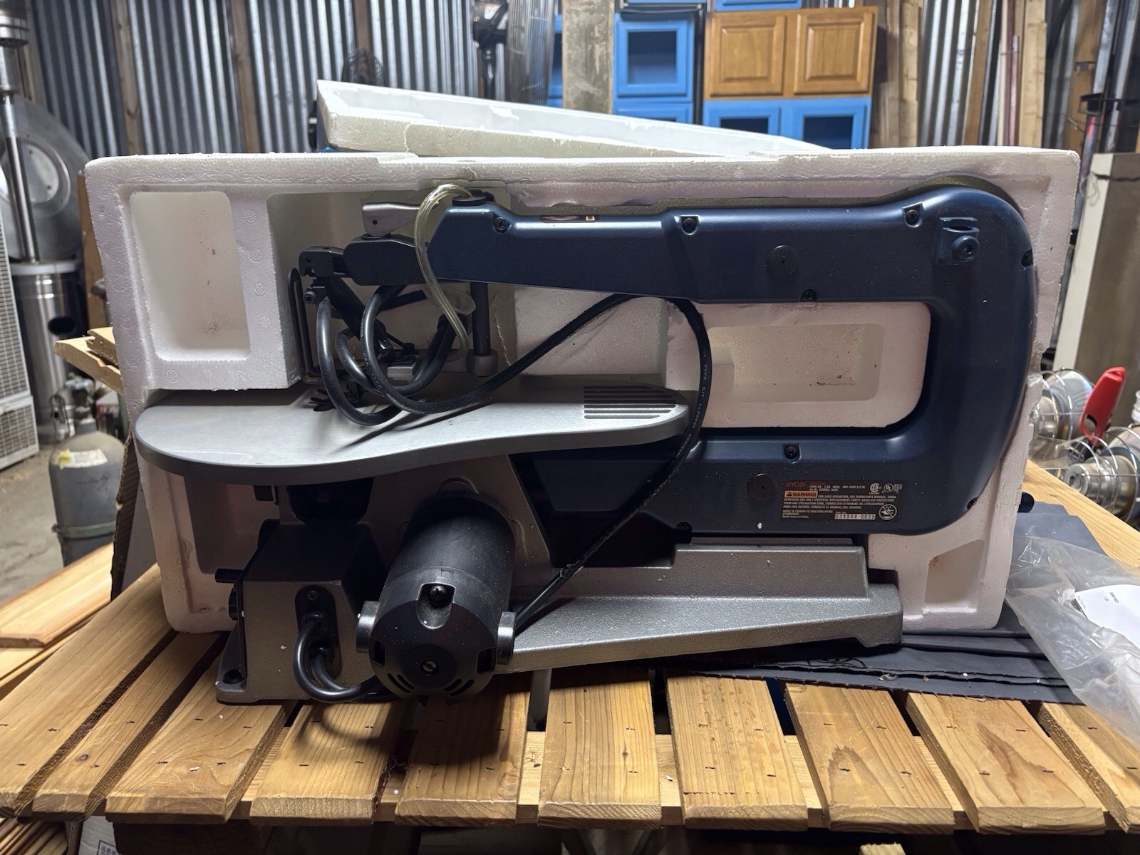 Ryobi SC163VS 16&Prime; Corded Scroll Saw 60hz Variable Speed Open Box