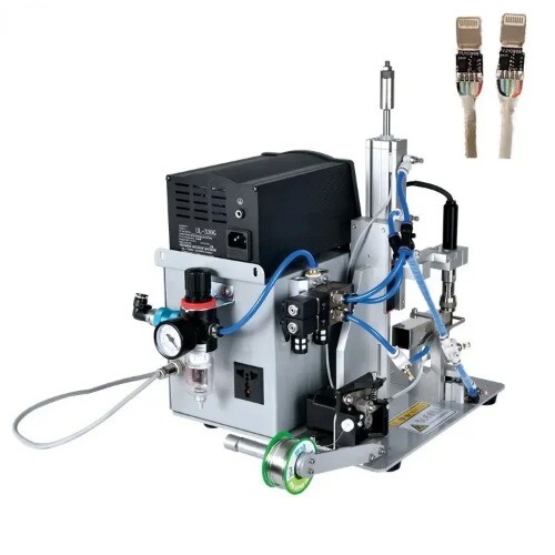 Semi-automatic Soldering Machine with Foot Pedal Type Tin Discharge and Feeder