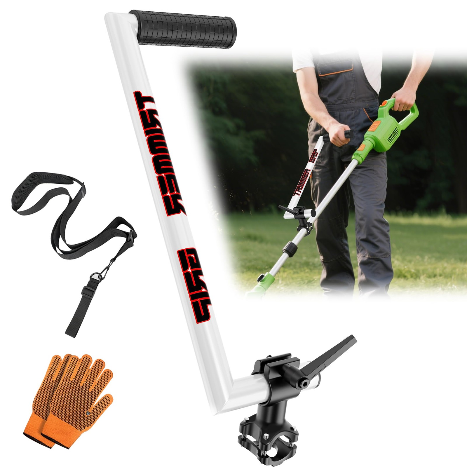 The Darwin’s Grip Weed Eater Extension Handle Monkey Grip for String Trimmer …