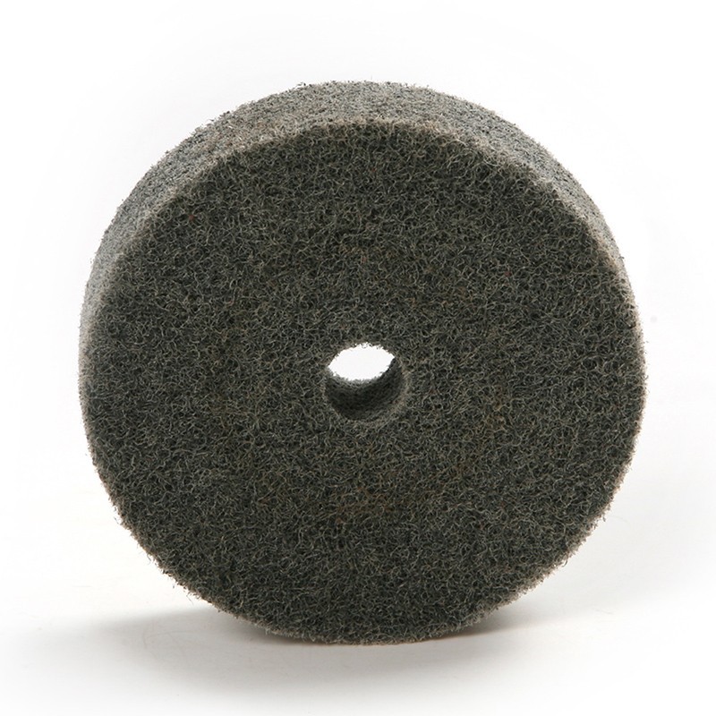 2pcs 3-Inch Nylon Fiber Polishing Wheel Buffer Pad Metal Wood Grinding Disc Tool