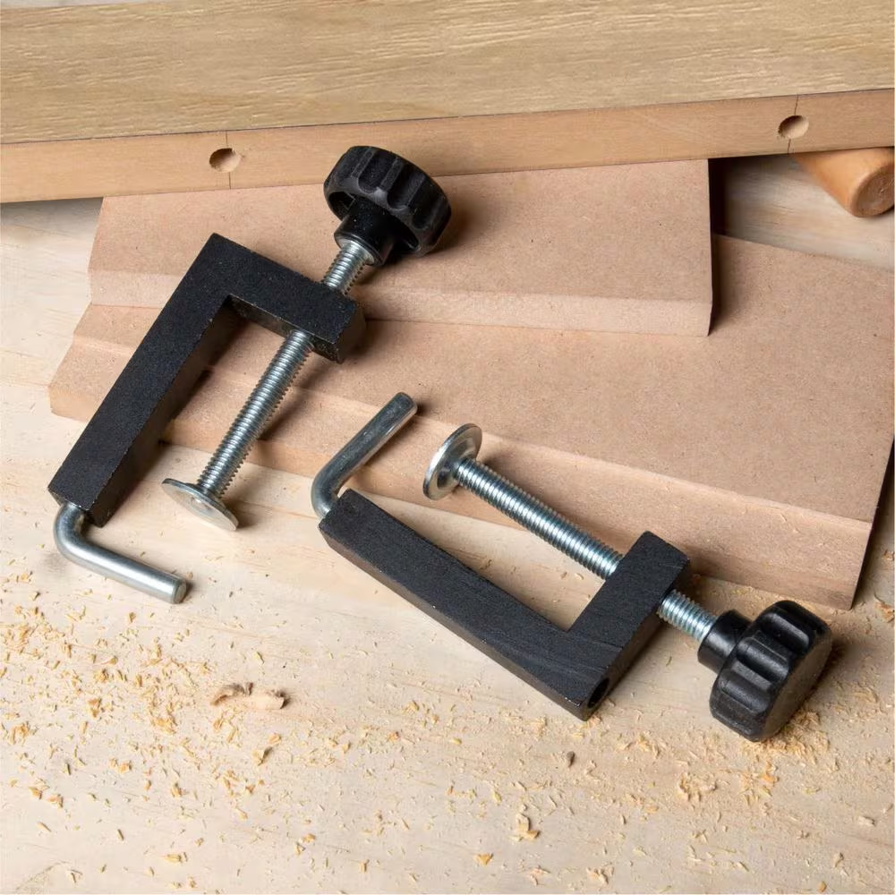 Universal Fence Clamp, for Table Saws, Router Tables, Clamping Squares, Drill Pr