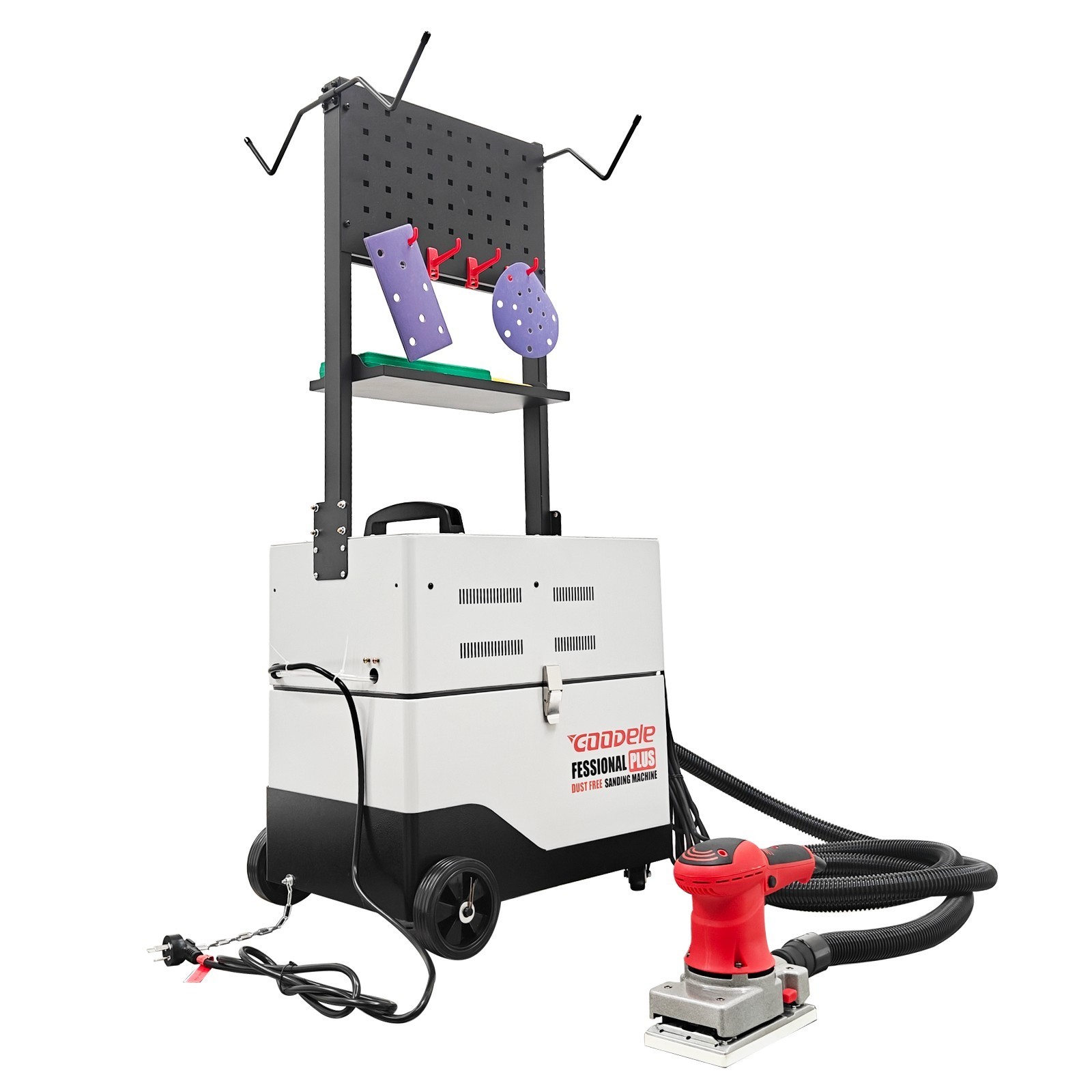 Auto Grinding Machine Electric Sander w/Dust Collection 80-400Mesh Sandpaper220V