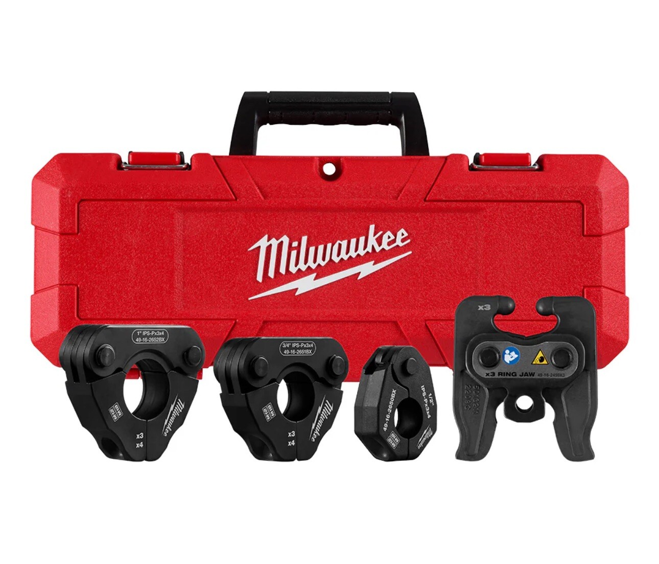 Milwaukee 49-16-2496X Press Ring Kit,Forged Steel,7.09&Prime; L