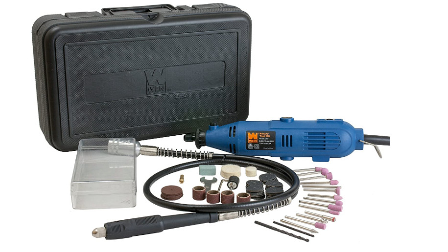 80 Piece Rotary Tool Dremel Set Variable Speed Grinder Flex Shaft Cut Polish USA