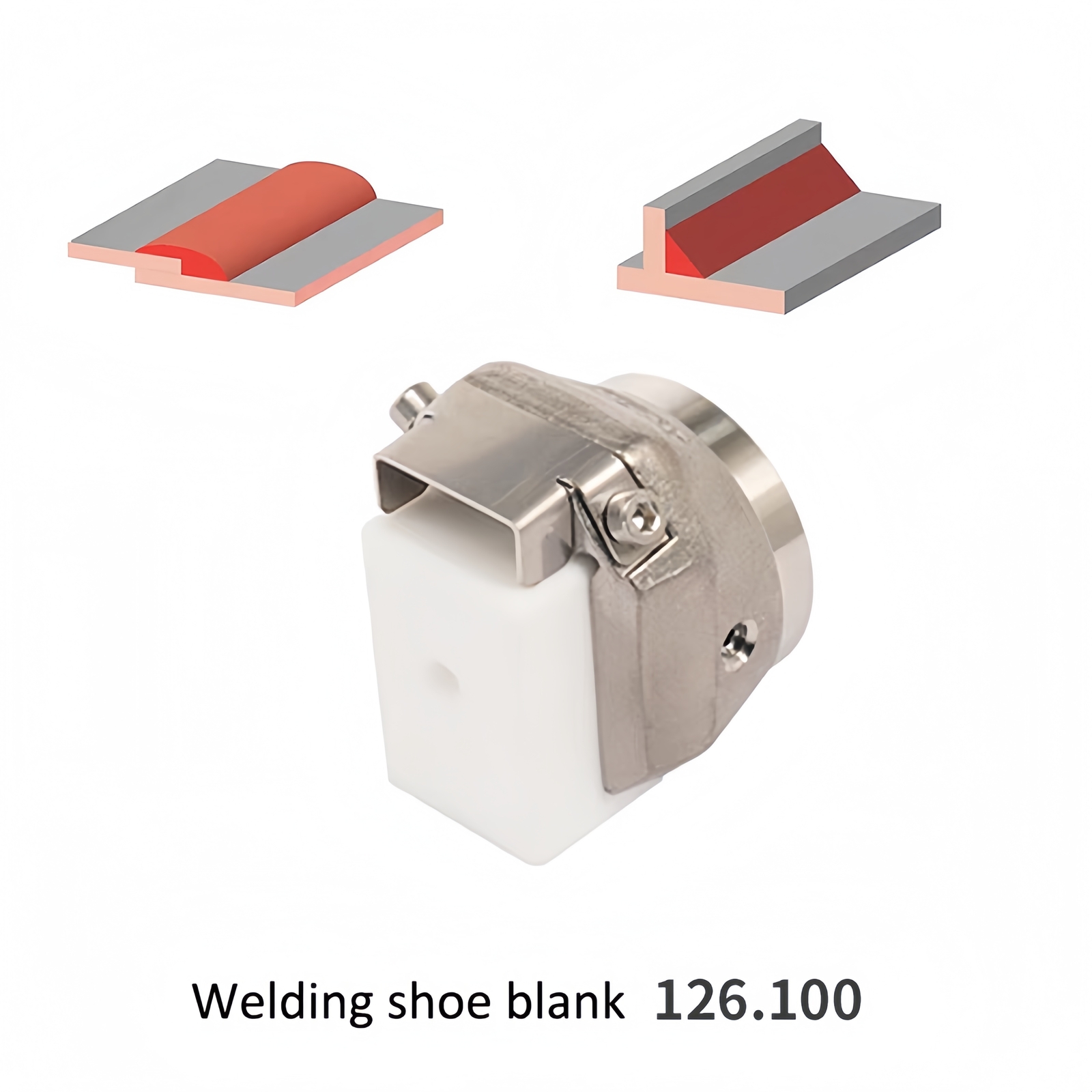 WELDY Welding Shoe for Booster EX2 / EX3 Extrusion Welding Machine Welder