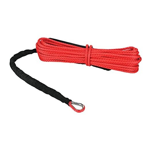5600.3206 « The Devil&rsquo;s Hair » Synthetic ATV / UTV 50 feet x 0.18 inches Red