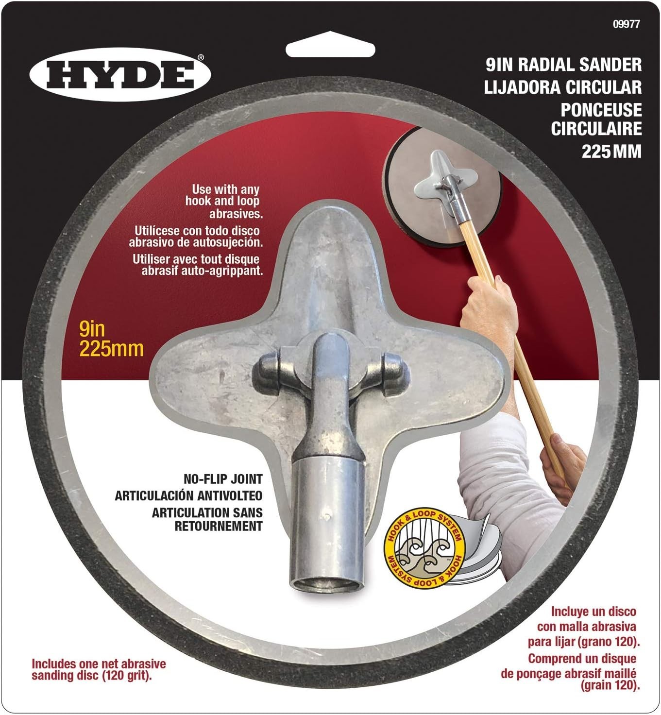 Lightweight 9-Inch Radial Sander for Professionals – Smooth Finish Guaranteed