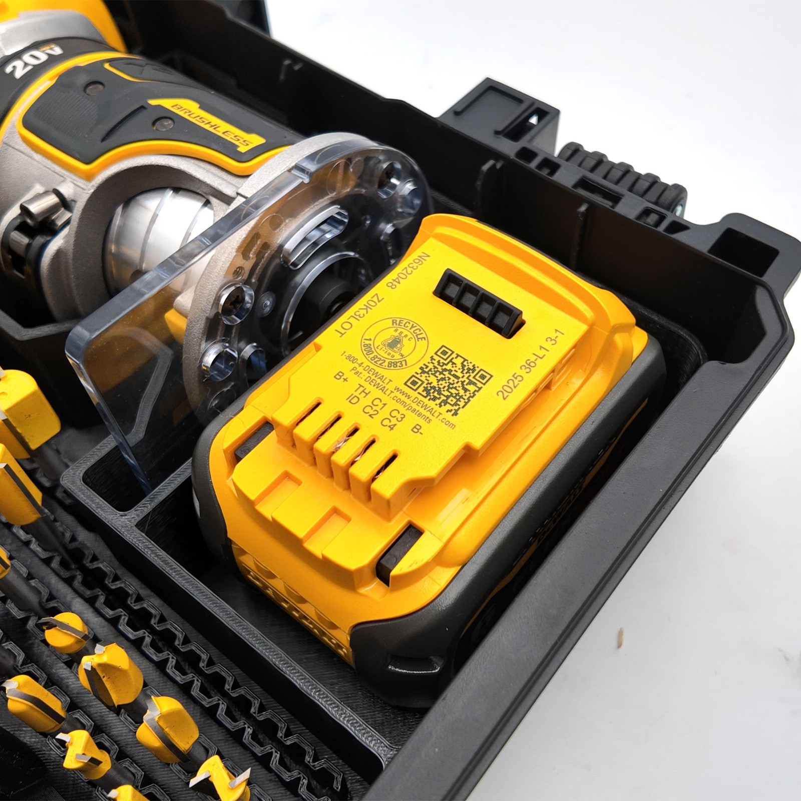 Dewalt Router Insert for Deep Compact Organizer