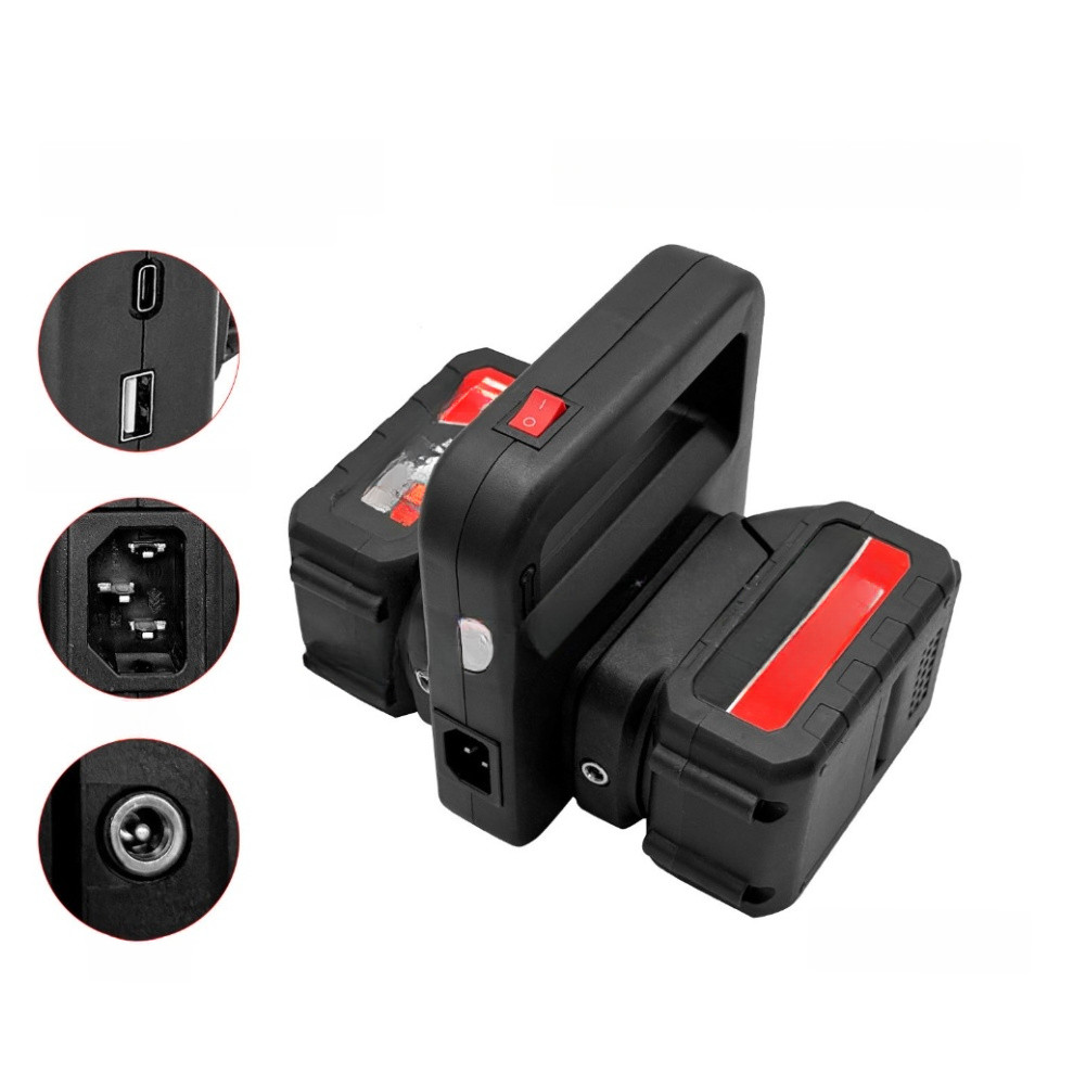 USB-C For power Splitter Converter 1 Input to 2 Outputs for For battery Systems