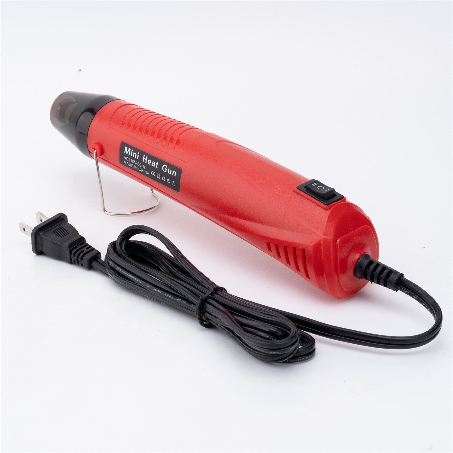 Mini Heat Gun 350W with Nozzle and Dual Temp 482°F&752°F For Shrink Tubing