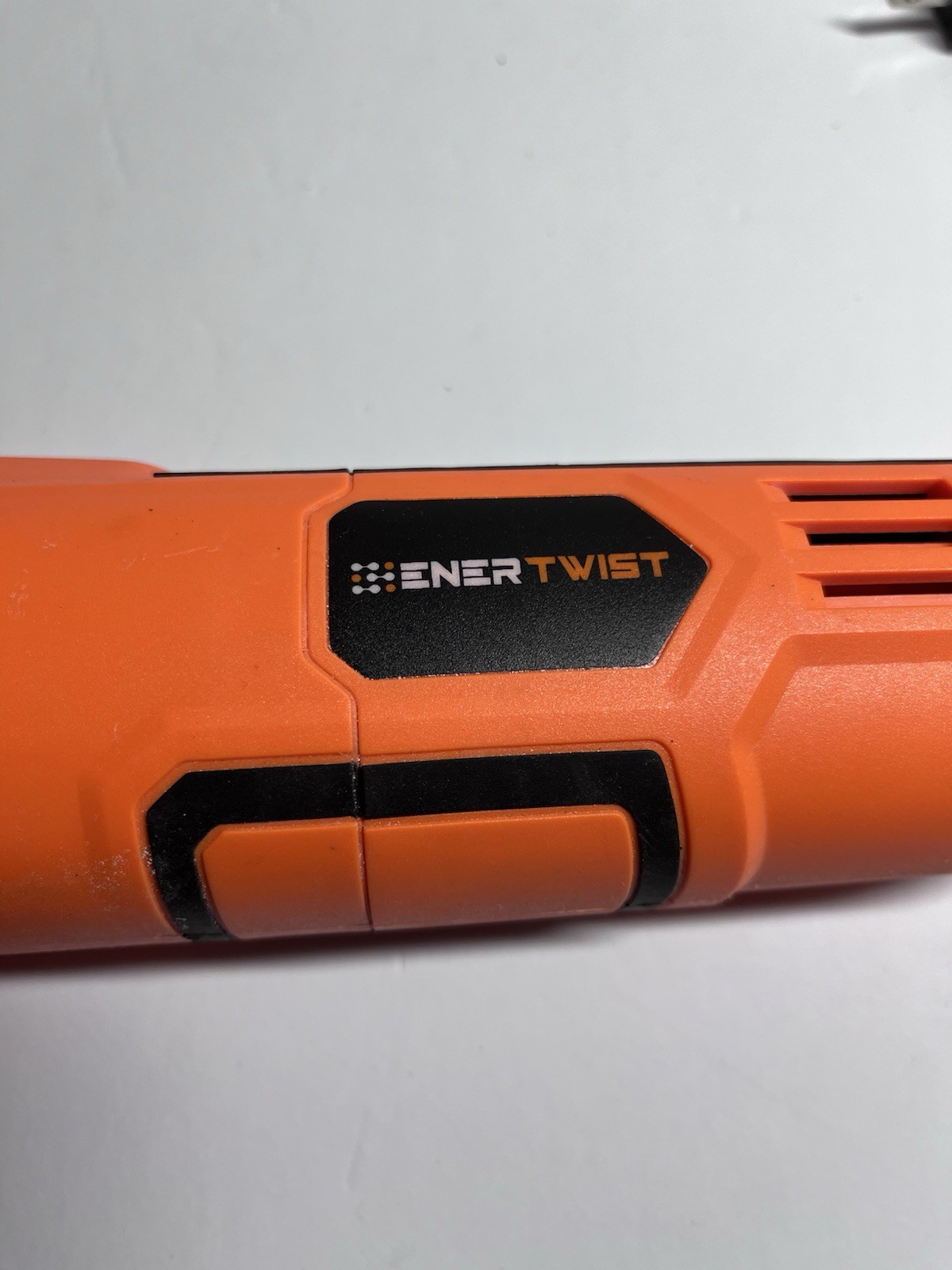 ENERTWIST Oscillating Multitool 4.2 Amp, 5.0 Degree, Orange, As Pictured