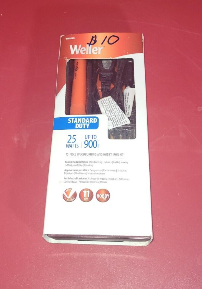 Weller Electric 15-Piece Wood Burning Kit 25 Watts