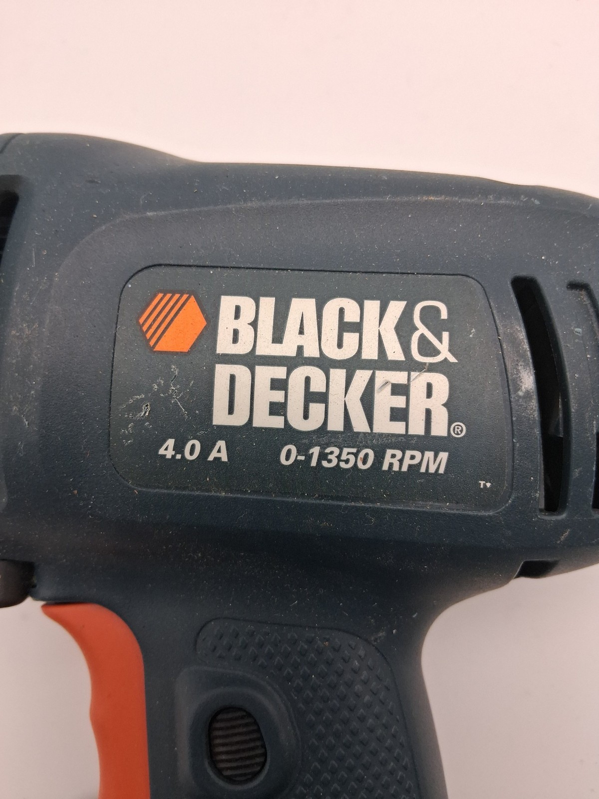 BLACK+DECKER DR220 Corded Drill Driver 1350 RPM Power Tool (TESTED WORKS)