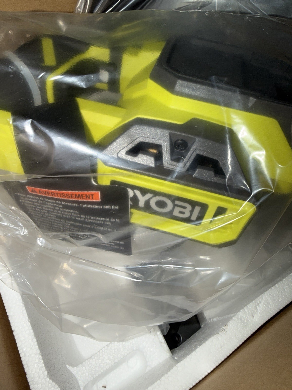 Ryobi P553 18V ONE+ 7-1/4&Prime; Cordless Miter Saw, Brushless, Tool Only