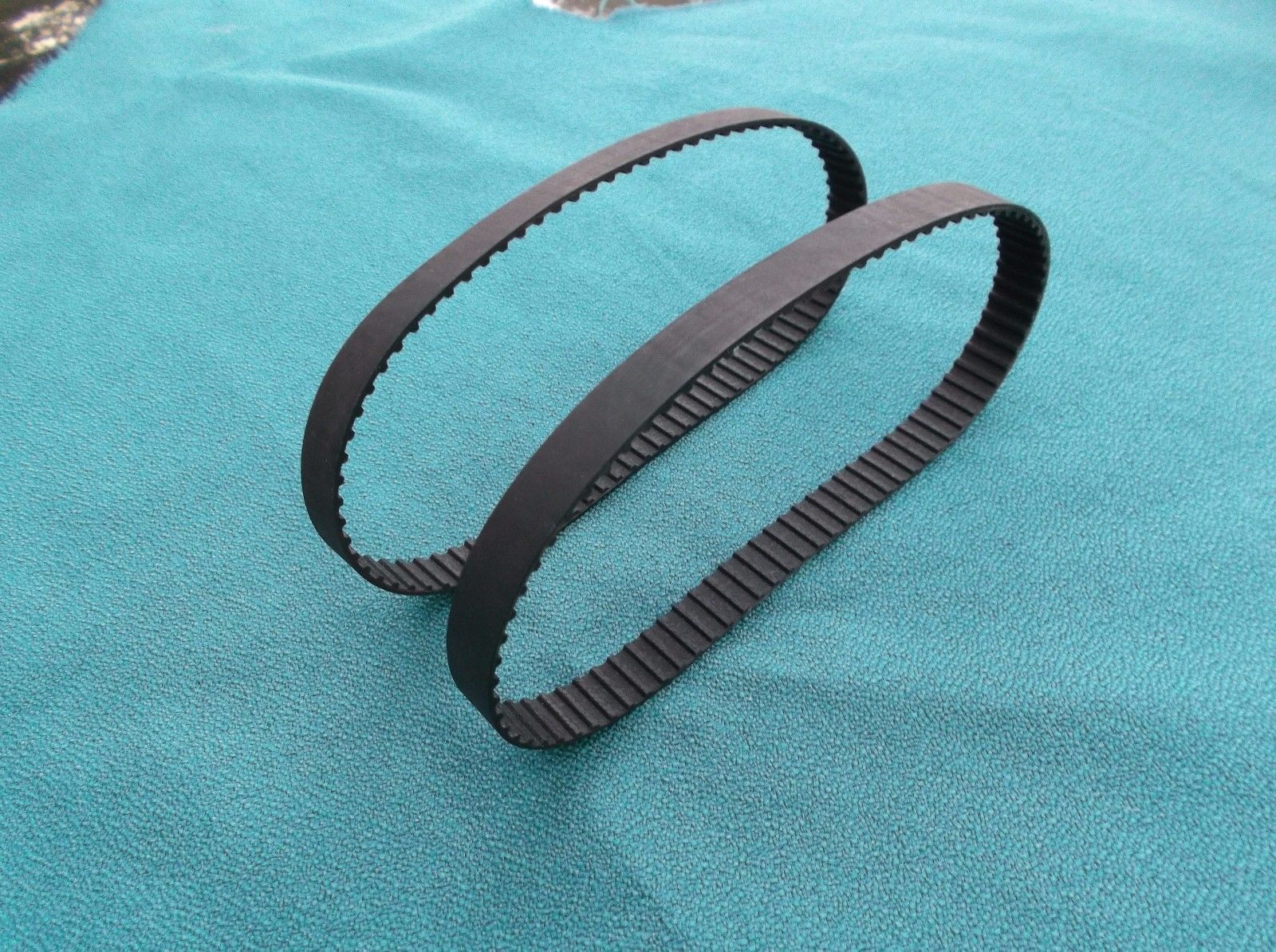 2 NEW DRIVE BELTS FOR CENTRAL MACHINERY 97181 SANDER 4 x 36 MODEL 97181
