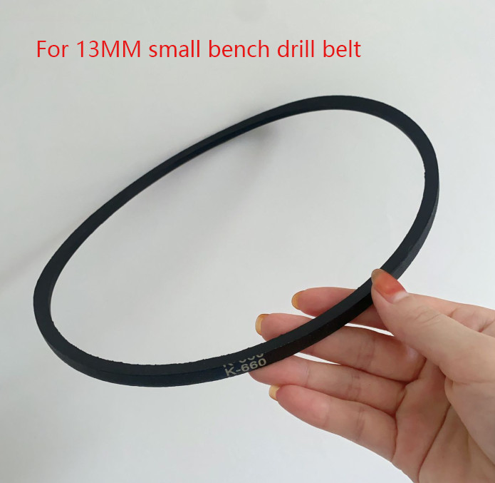 K660 K26 Drill Press Rubber Vee-belt Drive Driving Belt for 13mm Bench Drill