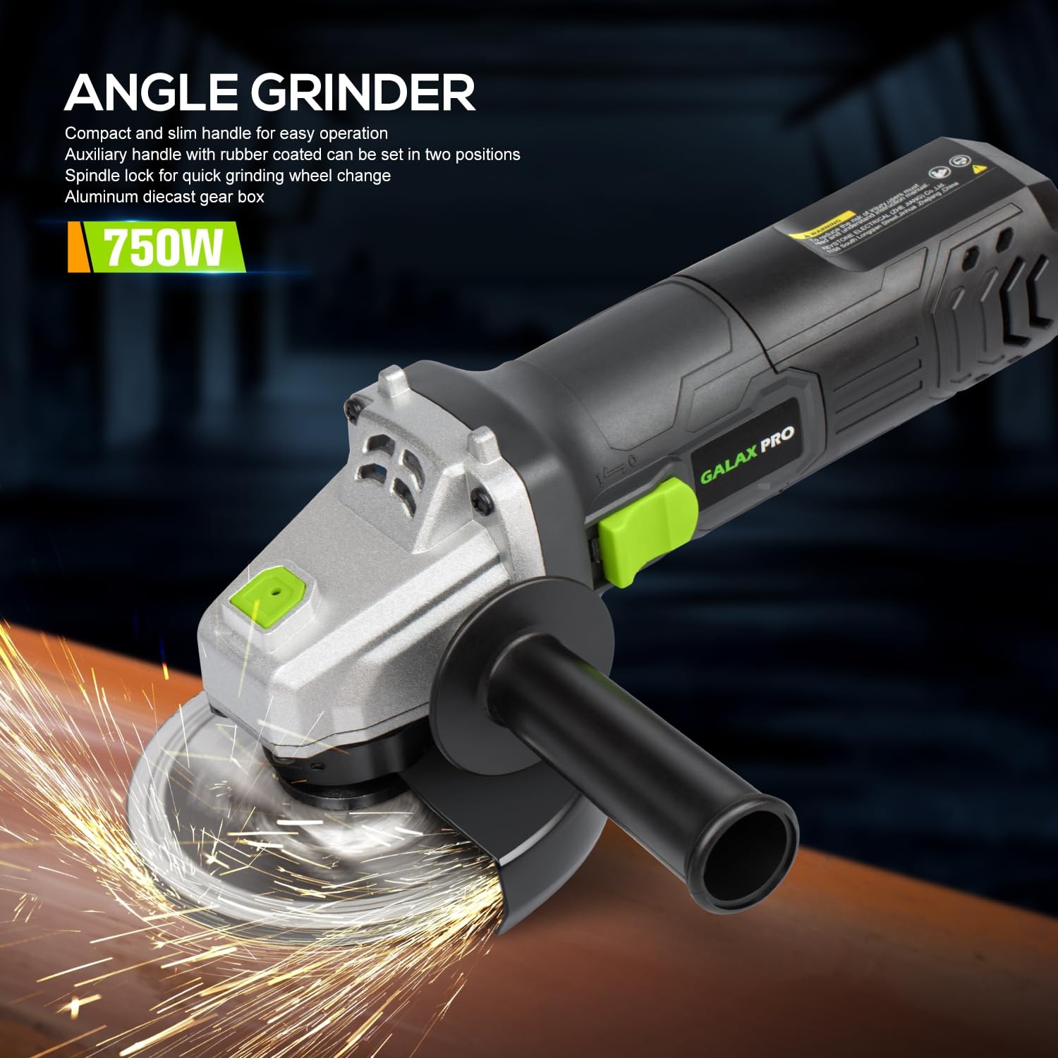 Esmeriladora Amoladora Angular Eléctrica Con Cable De 4 1/2 Pulgadas En Oferta