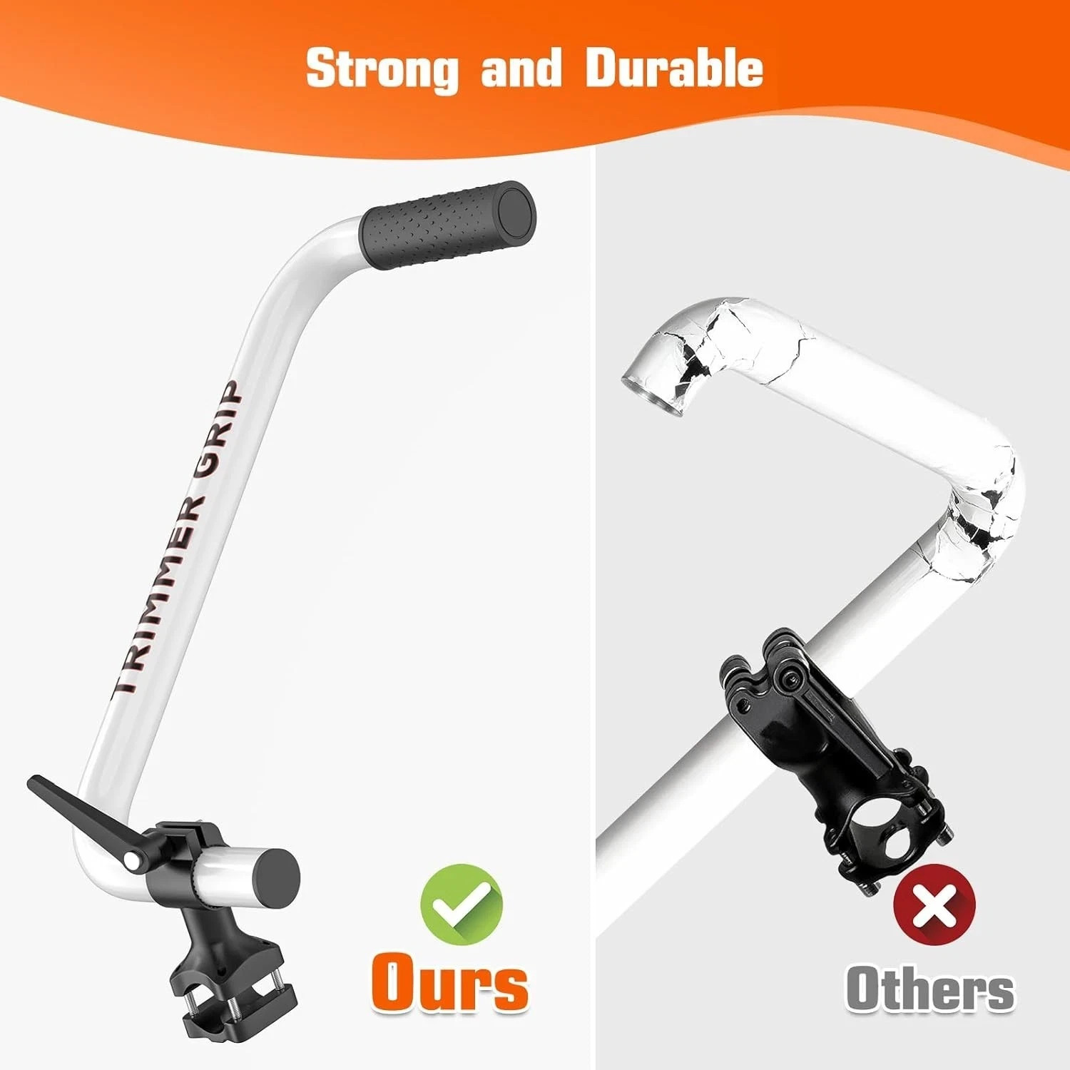 Upgraded Weed Eater Handle, String Trimmer Handle, Trimmer Grip Extension, 16.9&Prime;