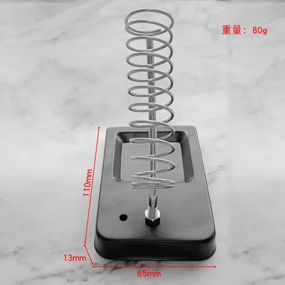 Portable Soldering Iron Stand Holder with Cleaning Sponge Metal Welding Base