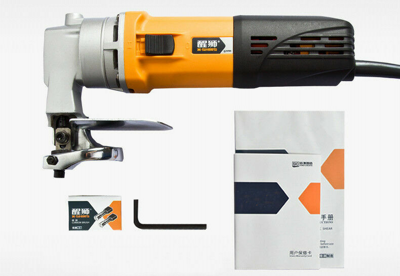 220V/50Hz Electric Sheet Shear Metal Cutting Shears Heavy Duty Cutter Power Tool