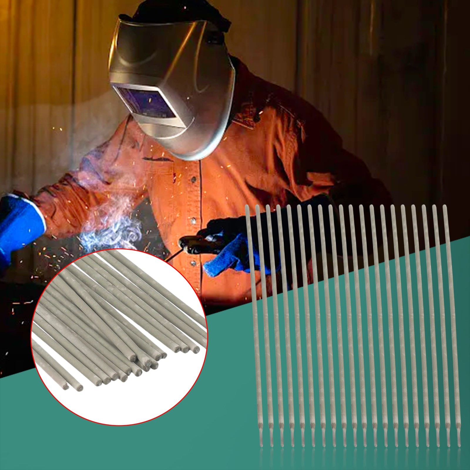 Welding Rod 1.0mm-4.0mm 300℃ Part Wires 201/202/301/302/304 20pcs Electrode