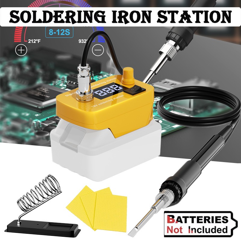 For DeWalt 20V Max Battery 60W Welding Tool Soldering Iron Electric Gun Cordless