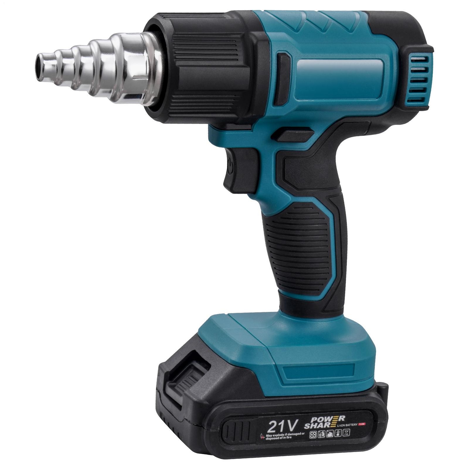 Heat Gun Hot Air Gun Wind Blower 4 gears High Power Tool 3 replaceable nozzles