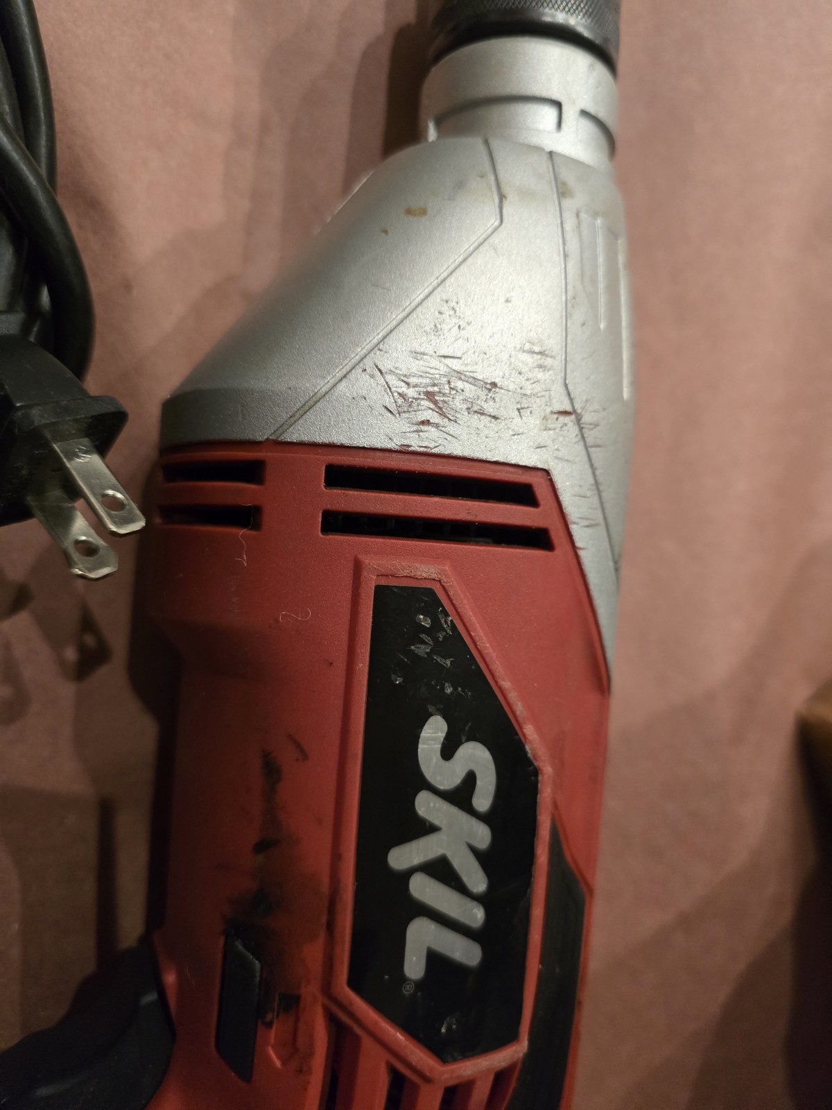 SKIL Corded 7.0 Amp 1/2 Inch Drill – Red #6335-02 UsedLightly #F0126335AB