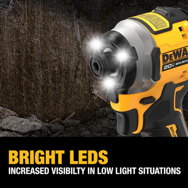 ATOMIC 20V MAX Lithium-Ion Cordless 1/4 in. Brushless Impact Driver Kit, 5 Ah Ba